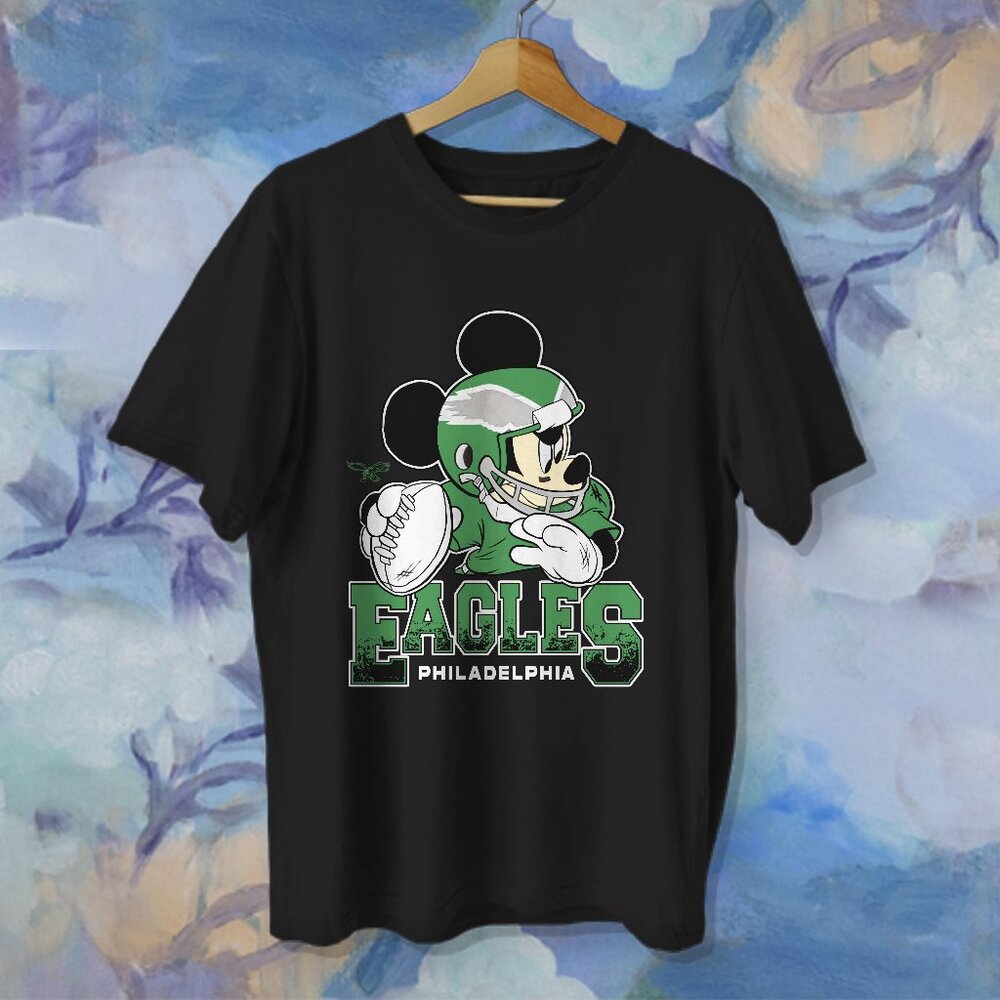 Philadelphia Eagle Mckey Mouse Tee, Philadelphia Eagle Dsney PM